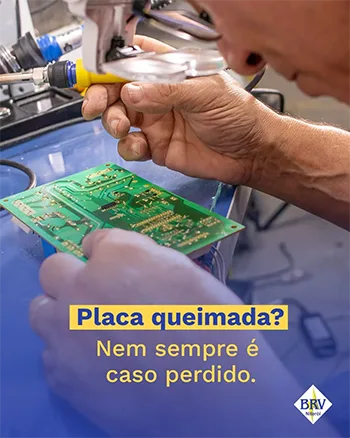 Conserto em placa inverter